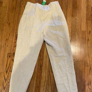 Vintage Linen Trousers (new with tags)